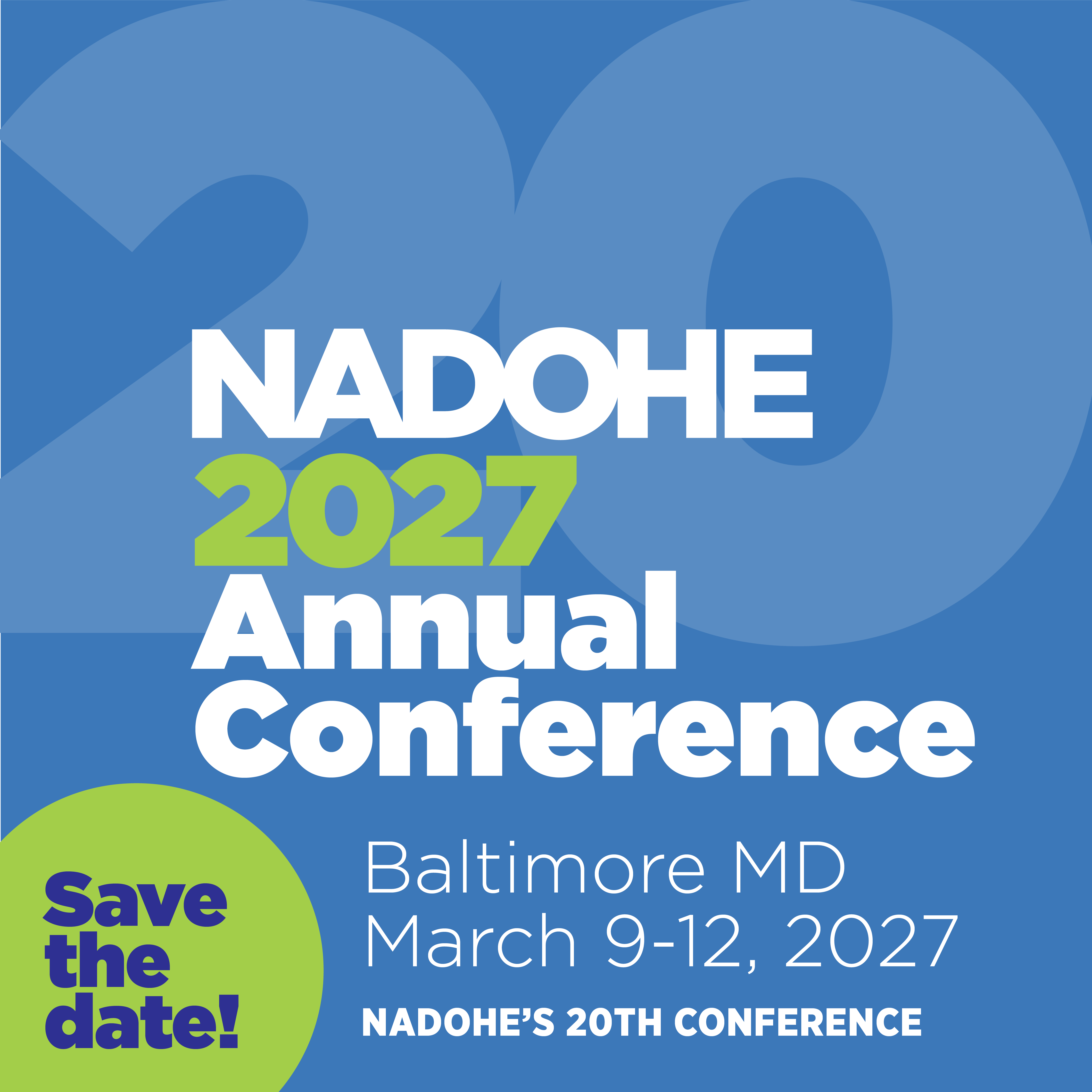 Square graphic of the 2027 Annual Conference logo